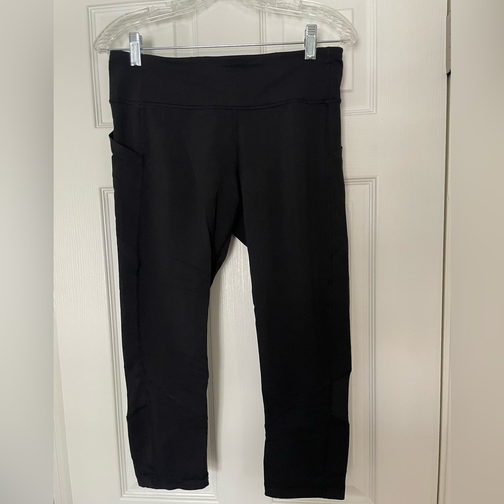 Lululemon Black Leggings, size 10